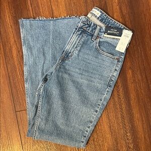Abercrombie Curve Love High-Rise Bootcut Jeans